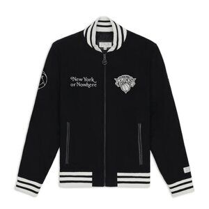 NWT NYON x Knicks Motto Always Varsity Wool Jacket